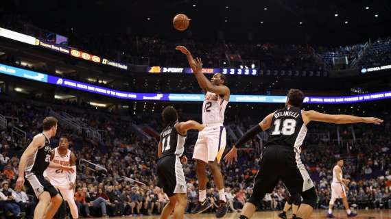 NBA - I Suns mettono sotto una San Antonio piuttosto spenta