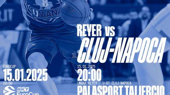 LIVE EC - Reyer Venezia vs Cluj-Napoca: dove in TV, preview, diretta