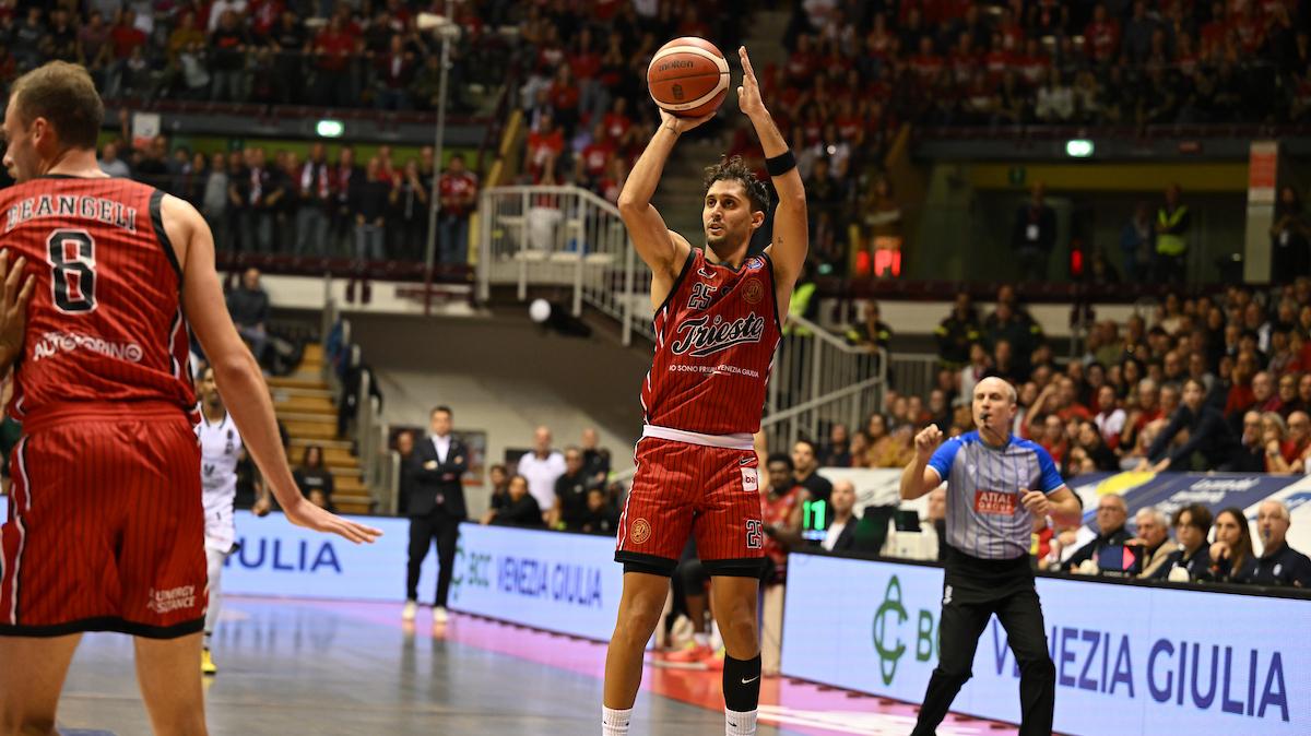 Trieste, Ruzzier e 1500 punti in Serie A: "Un risultato che non avrei mai pensato"