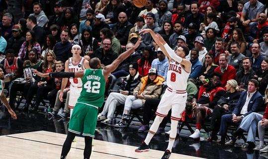 NBA - Si ferma a Chicago la bella serie di vittorie dei Celtics