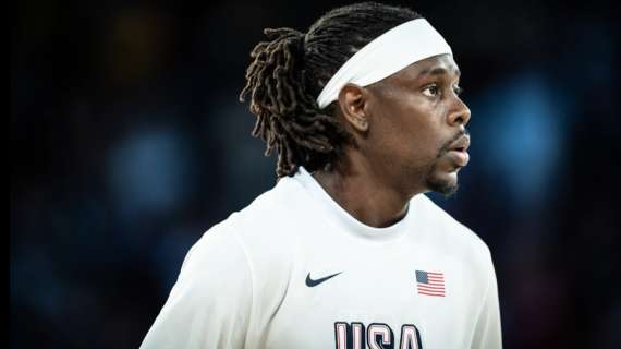 NBA - Boston: Jrue Holiday, un intruso fan dei Lakers in maglia verde