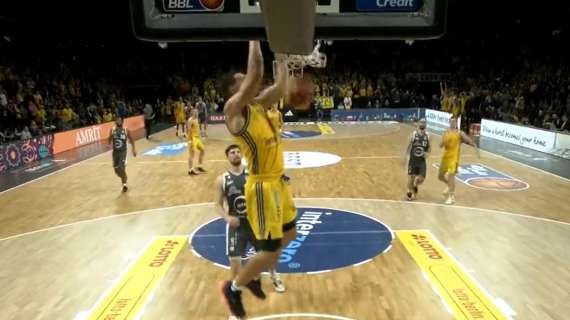 BBL - Matteo Spagnolo ne mette 18 nella vittoria dell'Alba sul Rasta Vechta