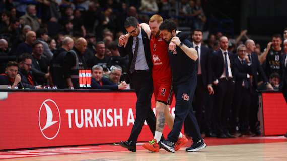 Olimpia Milano, sospiro di sollievo per Nico Mannion 