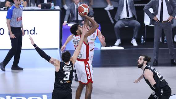 LIVE LBA Playoff | Una stanca Virtus Bologna cede all'Olimpia di Brooks 1-1