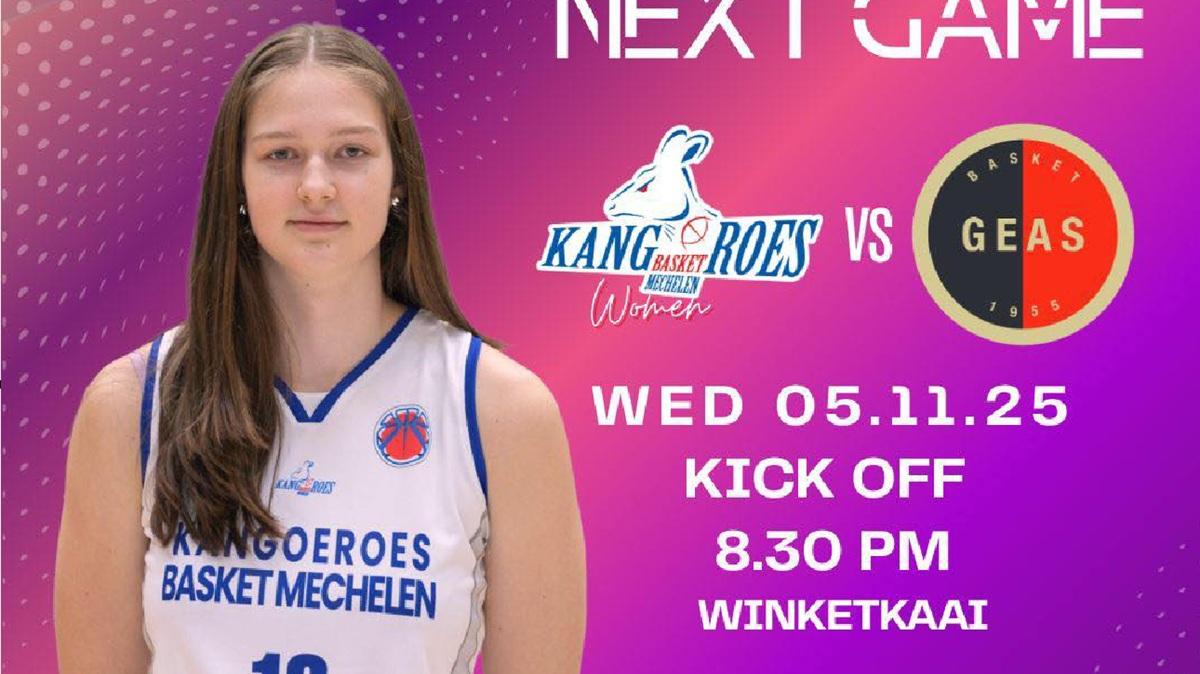 LIVE EC WOMEN | Kangoeroes Basket Mechelen v GEAS diretta streaming