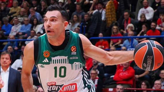 EuroLeague - Kostas Sloukas al quarto posto per presenze in campo