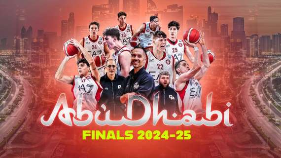 Olimpia Under 18: è il momento della sfida di Abu Dhabi