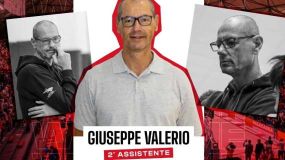 LBA - Pistoia, Giuseppe Valerio il secondo assistente di Dante Calabria