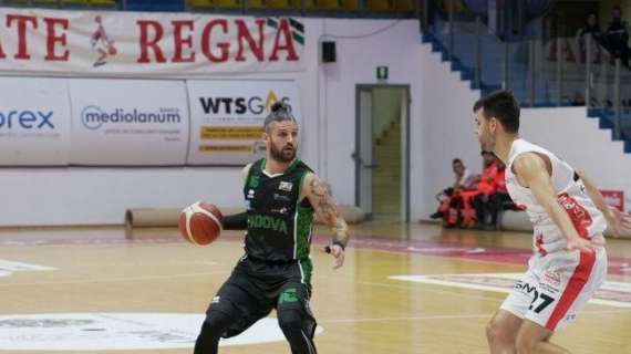 Serie B - La Virtus Padova a Chieti si arrende solo dopo un tempo supplementare