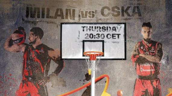EuroLeague - Una Olimpia Milano solida in difesa regola il CSKA Mosca 