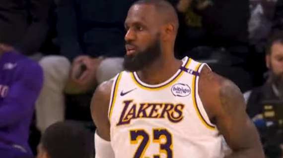 NBA, LeBron James in tripla doppia: i Lakers battono i Raptors ma perdono Davis