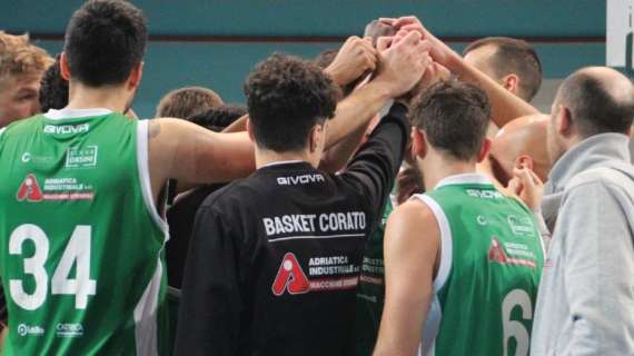Serie B - Adriatica Industriale Basket Corato torna sconfitta da S. Antimo