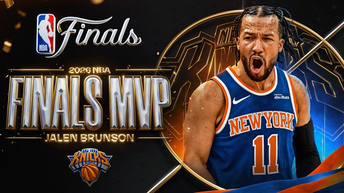 Jalen Brunson vince il trofeo Bill Russell come MVP delle Finals NBA 2026