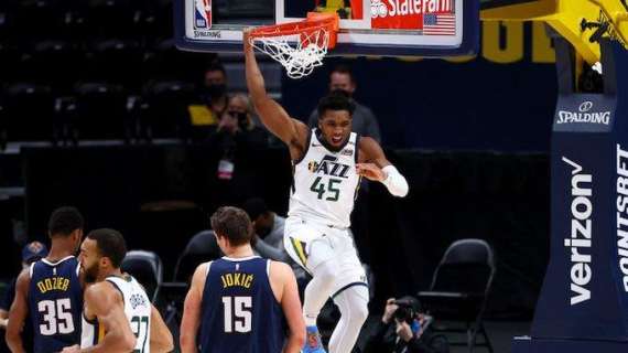 NBA - I Jazz hanno il colpo di coda per battere i Nuggets
