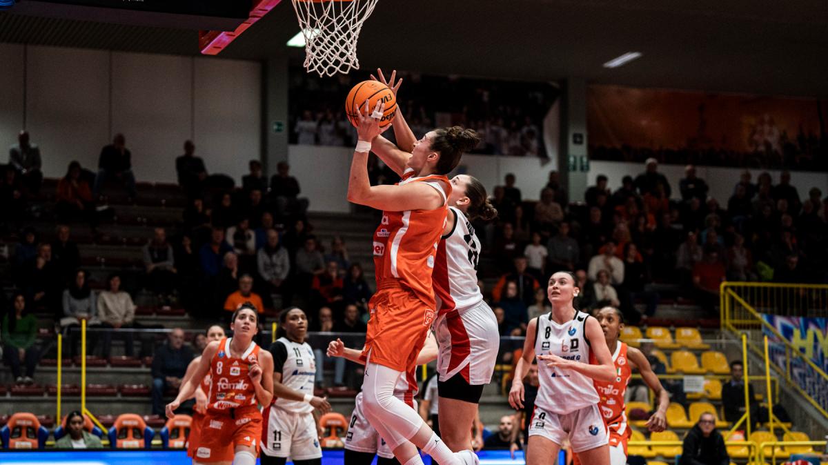 A1 F - Il Famila Schio vince una gara intensa contro al BCC Derthona