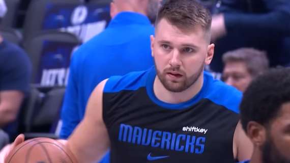 Luka Doncic sustained a wrist injury, will be re-evaluated in a week