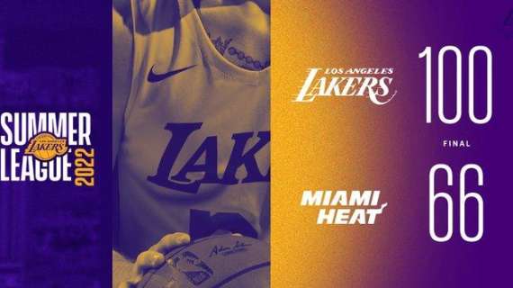 NBA - California Classic: bella esibizione dei Lakers contro gli Heat