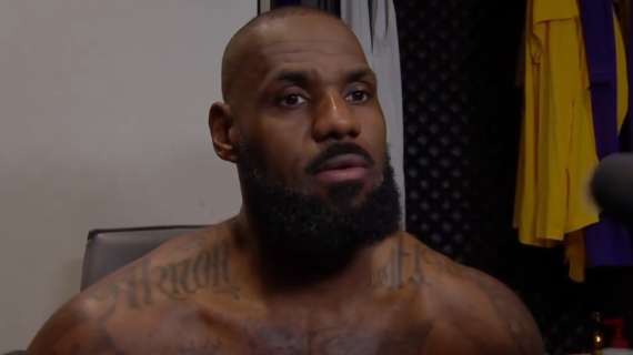 LeBron James: «Cosa penso del record? Che sono vecchio...»