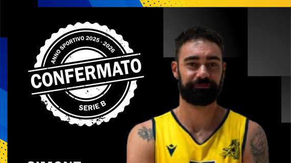 Serie B - La Svethia Recanati conferma Simone Pozzetti