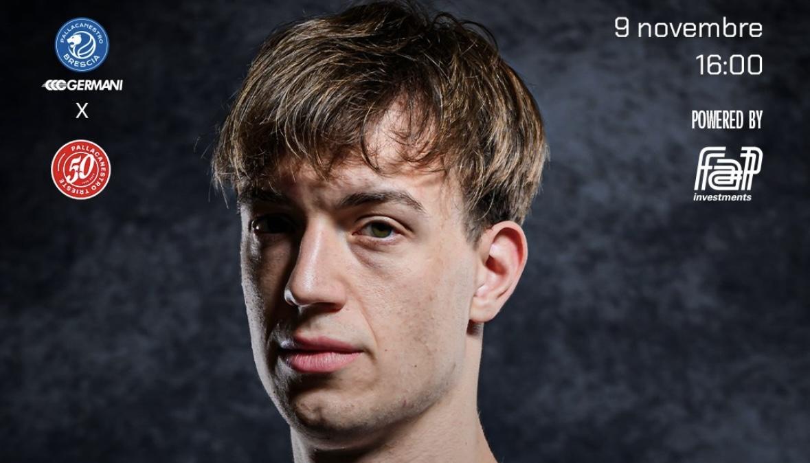 LIVE | Germani Brescia vs Pallacanestro Trieste, la diretta (ore 16)