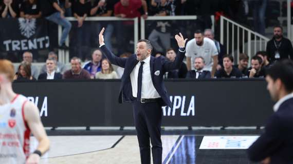 LBA - Trento, Galbiati: «Contento della vittoria e della difesa nel secondo tempo»