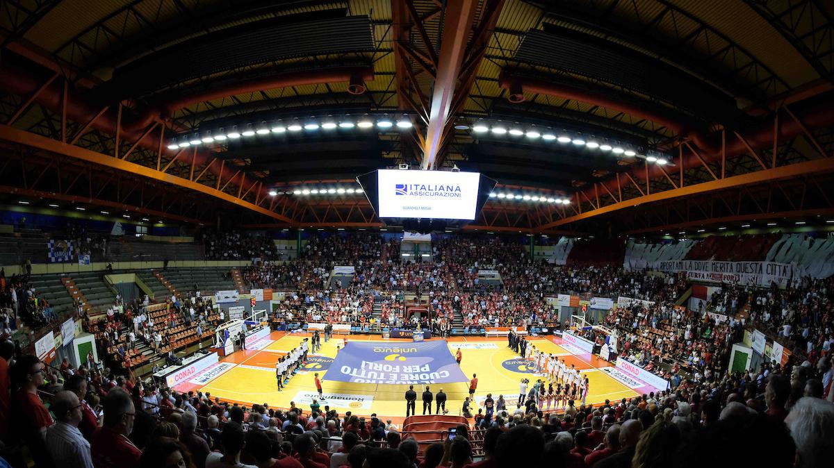 Unieuro Forlì - Libertas Livorno, 250 biglietti per il settore ospiti