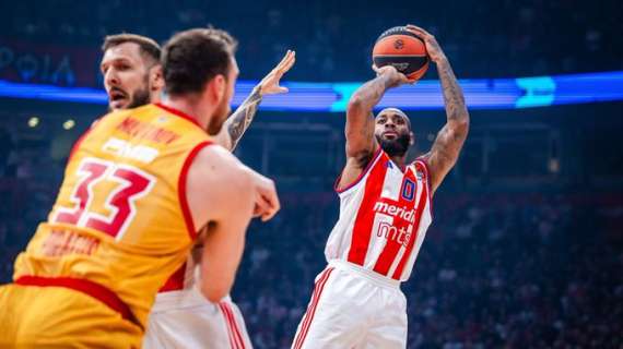 Stecca anche l'Olympiacos: a Belgrado vince la Stella Rossa