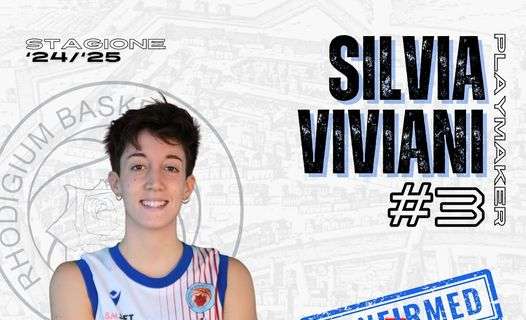 A2 F - Rhodigium Basket, Silvia Viviani il nuovo capitano