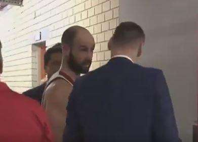 EuroLeague - Playoff, aria di tensione tra Spanoulis e coach Jasikevicius dopo gara-1