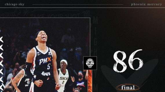 WNBA Finals - Mercury: vittoria su Chicago Sky all'overtime (1-1)
