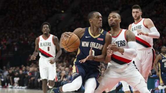 NBA - I Pelicans contano su un Rajon Rondo in modalità playoff