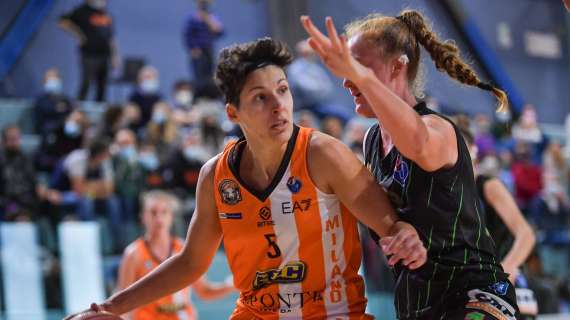 A2 Femminile - Sanga Milano senza problemi sul Basket Teen Torino