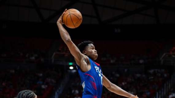 Summer League - Sixers, rivincita vincente per VJ Edgecombe