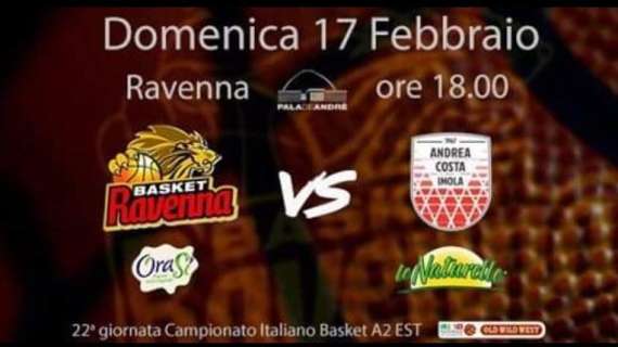 A2 - Altro derby per Ravenna, arriva Imola