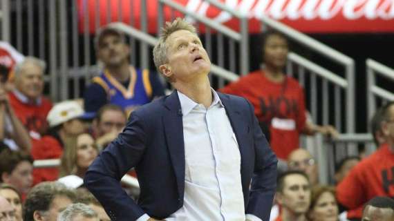 NBA - Warriors, Steve Kerr "I Rockets ci hanno presi a calci in culo"