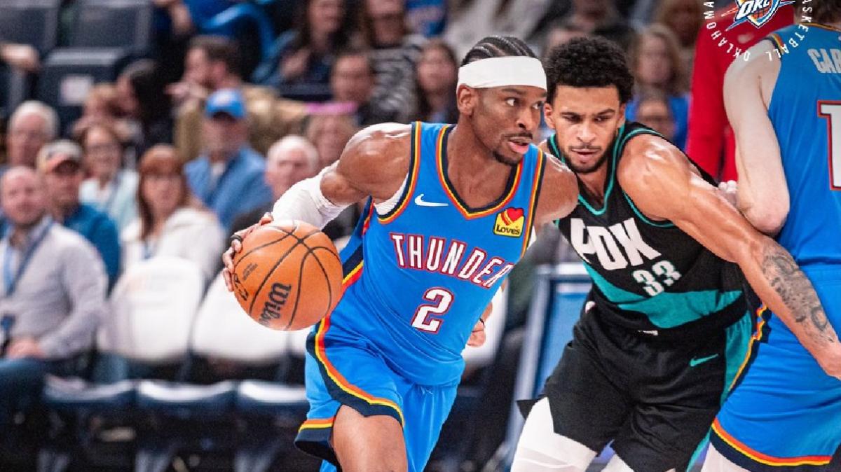  Shai passeggia e i Thunder travolgono Portland per la terza vittoria di fila