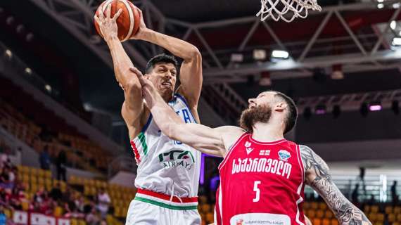 Italia vs Georgia: tabellino e pagelle all'intervallo (8 di Fontecchio)