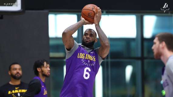 NBA - Preseason e contrordine, Lakers: LeBron James giocherà anche la seconda