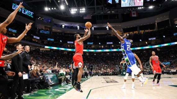 NBA - I Chicago Bulls sbancano il Fiserv Forum dei Bucks
