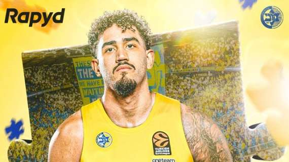 UFFICIALE EL - Il Maccabi Tel Aviv annuncia la firma di Marcio Santos