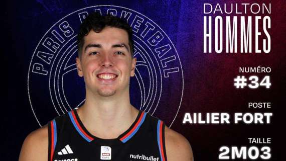 UFFICIALE EL - Paris Basketball ingaggia Daulton Hommes