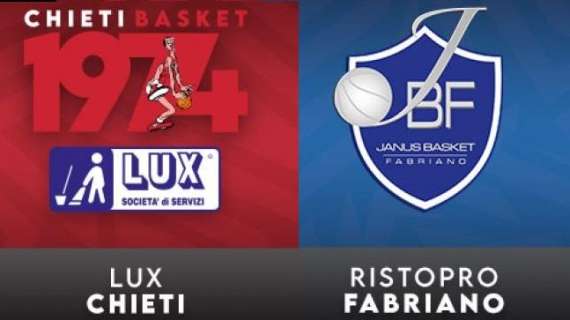 A2 - La Lux Chieti torna a casa e riceve lo Janus Fabriano