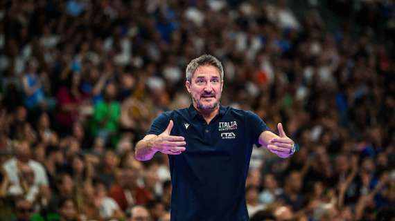 Tecnico a Pozzecco nel finale di Italia-Grecia