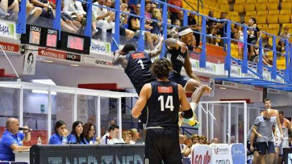 LBA - Happy Casa in campo a Lecce per l'amichevole con Reggio Emilia