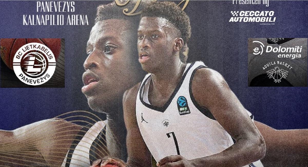 EuroCup | Lietkabelis vs Aquila Trento: dove in TV, preview, diretta