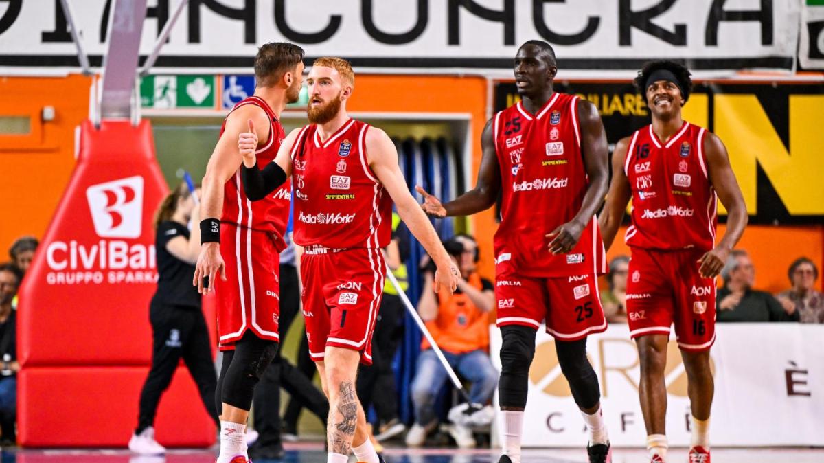 L'Olimpia Milano vede il terzo posto in classifica 