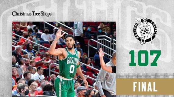 NBA - I Boston Celtics domano i Rockets di un bollente Jalen Green