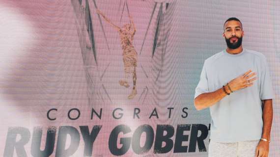 NBA Playoff - Rudy Gobert raggiunge Minnesota per gara 3 contro Denver 