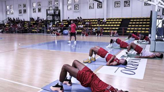 LBA - Primo giorno per Estra Pistoia Basket 2000 al PalaMelo di Quarrata