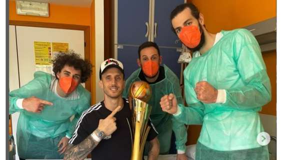 Achille Polonara torna in Spagna per proseguire le cure